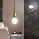 GobekUsa LED Glass Ball Pendant Lights for Home Decor Lighting