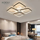 GobekUsa LED Ceiling Lights: Modern, Stylish, Minimalist Black for Living Room and Restaurant