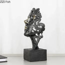 GobekUsa Creative Thinker Modern Sculpture Decor Ornament for Desk and Room Aesthetics