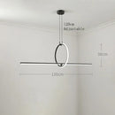 GobekUsa Geometric Chandelier: Modern Scandinavian Industrial Hanging Lamp Fixtures