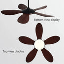 GobekUsa Black DC Ceiling Fan Light Strong Wind Indoor Electric Fan 2023