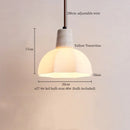 GobekUsa Creative Stone LED Pendant Light Yellow Travertine Nordic Minimalism Hanging Lamp