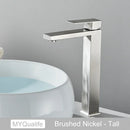 GobekUsa Gold Stainless Steel Bathroom Basin Faucet Mixer Deck Mounted