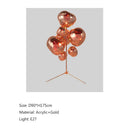 GobekUsa LED Lava Floor Lamp Nordic Minimalist Indoor Lighting Room Bedroom Standing Light