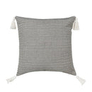 GobekUsa Boho Jacquard Flower Throw Pillow Case with Tassels - Home Sofa Decor