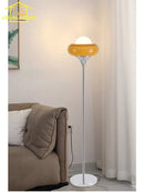 GobekUsa Glass Iron LED Floor Lamp Modern Decor Art Stand Light Bedside Study Living