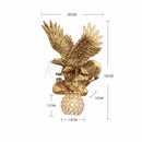 GobekUsa Crystal Eagle LED Wall Lamp for Bedroom, Study, Living Room, Hotel, Dining Room