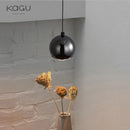 GobekUsa Gold Metal Luster Pendant for Bedside & Kitchen Island - Minimalist LED Hanging Light