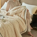 GobekUsa Cozy Flannel Fleece Blanket for Warm Autumn Winter Sleep