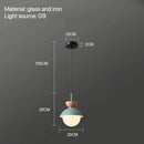 GobekUsa Glass Ball Pendant Lamp: Modern Nordic Light Fixture for Home Decor, Kitchen, Dining, Bedroom
