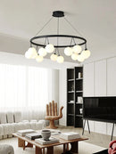 GobekUsa Glass Art Chandelier for Living Room, Children's Room, Bedroom, Dining Room