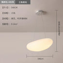 GobekUsa LED Pebble Pendant Light: Stylish White Chandelier for Living Room, Bedroom, and Restaurant Décor.