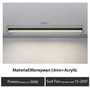 GobekUsa Black Linear LED Ceiling Lamp for Living Room, Aisle, Dining Room