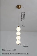 GobekUsa Circle Ring LED Pendant Lights for Elegant Home Decor