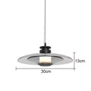 GobekUsa Glass Wall Lamp: Nordic Minimalist LED for Dining, Living, Bedroom