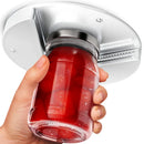 GobekUsa Easy Twist Can Opener with Self-Adhesive Mount | Fast Jar & Bottle Lid Remover