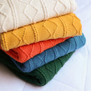 GobekUsa Cozy Knit Throw Blanket