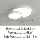 GobekUsa LED Acrylic Chandelier - Modern Indoor Lighting for Bedroom Kitchen Living Room