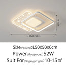 GobekUsa LED Round Ceiling Light – Modern Nordic Indoor Lamp for Living Room, Bedroom, Dining Room