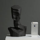Abstract Resin Decoration GobekUsa - Elegant Art Sculpture for Office, Living Room & Desktop