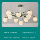 GobekUsa Branch Ceiling Chandelier: Modern LED Pendant Lights for Living Room Bedroom Decor
