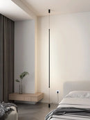 GobekUsa Bedside Pendant Light Straight Strip Floor Ceiling Decorative Wall Lights