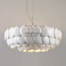GobekUsa French Ceramic Chandelier: Romantic LEDs for Luxury Living Room & Restaurant Decor