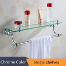 GobekUsa Crystal Brass Gold Bathroom Accessories Set