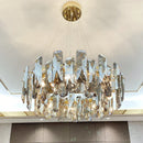 GobekUsa Crystal LED Chandelier for High-end Living Spaces