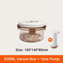 GobekUsa Fresh-Keeping Vacuum Canister: Large Capacity Food Organizer.