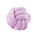 GobekUsa Knot Ball Short Plush Throw Pillow for Home Décor and Comfort