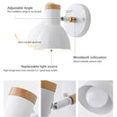 GobekUsa Angel Adjustable LED Wall Sconce Light for Bedroom Living Room