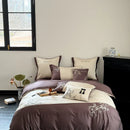 GobekUsa Deluxe Lyocell Cotton Embroidery Bedding Set - Soft, Silky, Breathable Luxury Bed Set