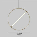 GobekUsa LED Metal Pendant Light for Dining Room & Bedroom