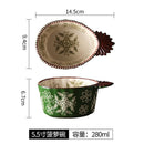 GobekUsa Japanese Style Hand-painted Seasoning Dishes & Soy Sauce Bowls