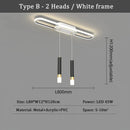 GobekUsa LED Chandelier: Modern Ceiling Lighting for Living Dining Bedroom Kitchen Aisle