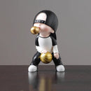 GobekUsa Boys Sports Statues: Basketball, Football, Skateboarding. Children's Decor, Gifts, Sculpture.