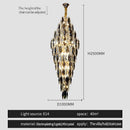 GobekUsa Crystal Chandelier for Luxe Modern European Villa Decor
