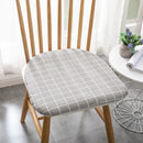 GobekUsa Cotton Hemp Dining Chair Cushion - Nordic Print, Non-Slip, Comfortable Office & Living Decor