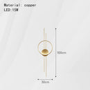 GobekUsa LED Wall Lights: Elegant Minimalist Sconce with 3 Dimming Modes
