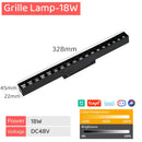 GobekUsa LED Magnetic Track Light Dimmable Bluetooth Control Grille Spot Lighting