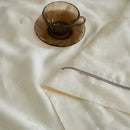 GobekUsa Luxe Lyocell Jacquard Summer Blanket with Mulberry Silk Fill Comforter