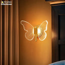 GobekUsa Butterfly Wall Lamp: Nordic Style Indoor Lighting Fixture for Bedroom and Living Room