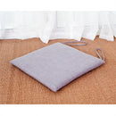 GobekUsa Linen Seat Cushion: Comfortable Non-slip Chair Pad with Strap