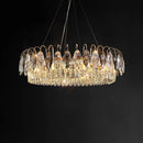 GobekUsa Crystal Chandelier Pendant Light for Living Room Bedroom Ceiling - Indoor Luxury Lighting
