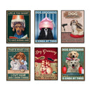 GobekUsa Dog Grooming Poster: Funny Dog Grooming Gifts for Dog Moms