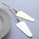 GobekUsa Gold Cake Shovel Spatula: Wedding Party Baking Pastry Serve Restaurant Silverware