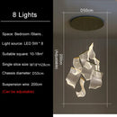 GobekUsa LED Light Guide Ceiling Chandelier modern Novelty for Home Decor Lighting