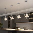 GobekUsa Butterfly LED Chandelier Pendant Light for Modern Living and Dining Spaces