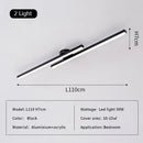 GobekUsa Linear LED Ceiling Lamp for Living Room Bedroom Lighting Fixtures
